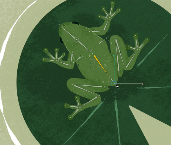 Behind the Scenes - Rive puppet IK